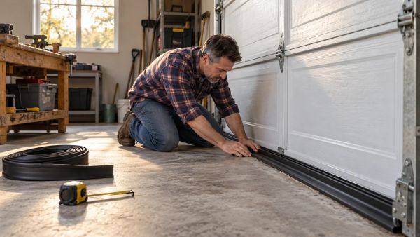 7 astuces pour bien isoler une porte de garage sans faute