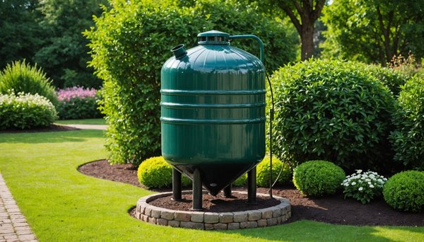 Récupérateur d'eau 2000 litres : la clé d'un jardin économe !